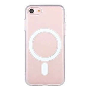 Прозрачный силиконовый чехол iLoungeMax Silicone Case MagSafe для iPhone SE 3 | SE 2 | 8 | 7  - Фото 1