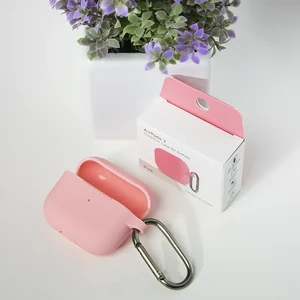Силиконовый чехол с карабином iLoungeMax Pink для AirPods 3 - Фото 3