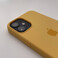 Силиконовый чехол iLoungeMax Silicone Case Yellow для iPhone 12 mini OEM - Фото 4