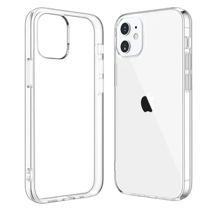 Тонкий прозрачный TPU чехол iLoungeMax Silicone для iPhone 12 | 12 Pro  - Фото 1