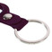 Силиконовый брелок с кольцом iLoungeMax Silicone Keychain Case Purple для AirTag - Фото 4
