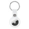 Силіконовий брелок з кільцем iLoungeMax Silicone Keychain Case White для AirTag  - Фото 1