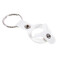 Силіконовий брелок з кільцем iLoungeMax Silicone Keychain Case White для AirTag - Фото 3