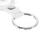 Силіконовий брелок з кільцем iLoungeMax Silicone Keychain Case White для AirTag - Фото 4