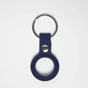Силиконовый брелок с кольцом iLoungeMax Silicone Keychain Case Blue для AirTag - Фото 7