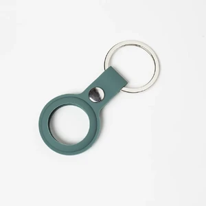 Силіконовий брелок з кільцем iLoungeMax Silicone Keychain Case Green для AirTag - Фото 6