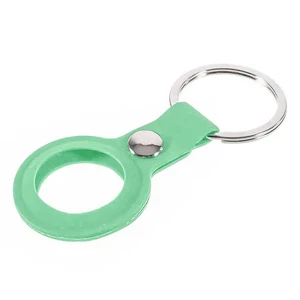 Силиконовый брелок с кольцом iLoungeMax Silicone Keychain Case Mint для AirTag - Фото 3