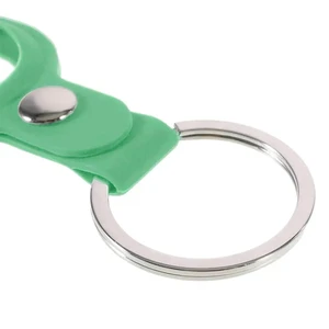 Силиконовый брелок с кольцом iLoungeMax Silicone Keychain Case Mint для AirTag - Фото 4