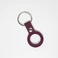 Силиконовый брелок с кольцом iLoungeMax Silicone Keychain Case Purple для AirTag - Фото 5