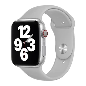 Ремінець iLoungeMax Sport Band Ultra 49mm | 45mm | 44mm | 42mm Light Gray для Apple Watch  OEM  - Фото 1