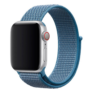 Купить Ремешок iLoungeMax Sport Loop Cape Cod Blue для Apple Watch 45mm | 44mm | 42mm Series SE | 7 | 6 | 5 | 4 | 3 | 2 | 1 OEM