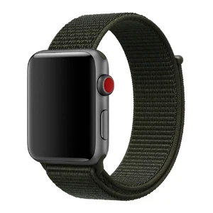 Ремінець iLoungeMax Sport Loop Cargo Khaki для Apple Watch Ultra 49mm | 45mm | 44mm | 42mm Series  OEM  - Фото 1