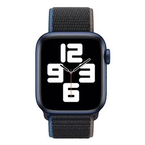 Ремешок iLoungeMax Sport Loop Charcoal для Apple Watch Ultra 49mm | 45mm | 44mm | 42mm Series  OEM - Фото 2