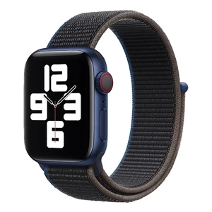 Ремешок iLoungeMax Sport Loop Charcoal для Apple Watch Ultra 49mm | 45mm | 44mm | 42mm Series  OEM  - Фото 1