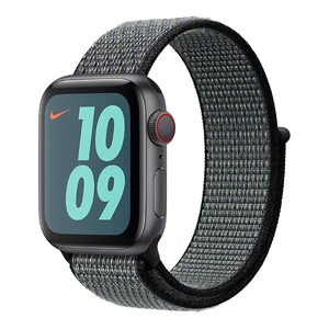 Ремінець iLoungeMax Sport Loop Indigo Lime Blast Apple Watch Ultra 49mm | 45mm | 44mm | 42mm Series  OEM  - Фото 1