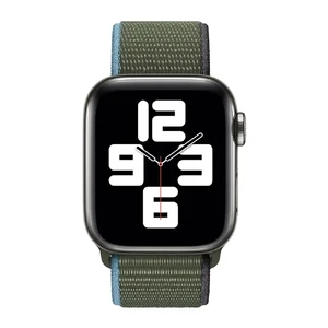 Ремінець iLoungeMax Sport Loop Inverness Green для Apple Watch Ultra 49mm | 45mm | 44mm | 42mm Series  OEM - Фото 2