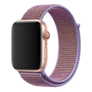Ремешок iLoungeMax Sport Loop Lilac для Apple Watch Ultra 49mm | 45mm | 44mm | 42mm Series  OEM  - Фото 1