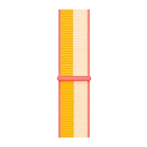 Ремінець iLoungeMax Sport Loop Maize | White для Apple Watch 41mm | 40mm | 38mm Series  OEM - Фото 3
