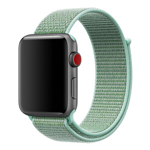 Купить Ремешок iLoungeMax Sport Loop Marine Green для Apple Watch 45mm | 44mm | 42mm Series SE | 7 | 6 | 5 | 4 | 3 | 2 | 1 OEM