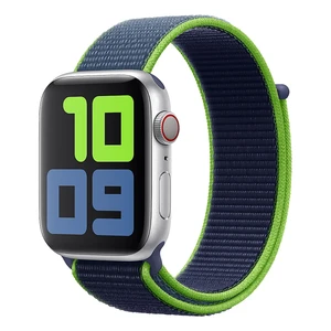 Ремінець iLoungeMax Sport Loop Neon Lime для Apple Watch 45mm 44mm | 42mm Series  OEM  - Фото 1