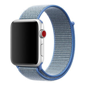 Купить Ремешок iLoungeMax Sport Loop Tahoe Blue для Apple Watch 45mm | 44mm | 42mm Series SE | 7 | 6 | 5 | 4 | 3 | 2 | 1 OEM