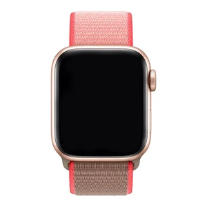 Ремінець iLoungeMax Sport Loop Neon Pink для Apple Watch 45mm 44mm | 42mm Series  OEM - Фото 2