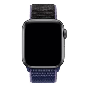 Ремінець iLoungeMax Sport Loop Midnight Blue/Black для Apple Watch 45mm 44mm | 42mm Series  OEM - Фото 2