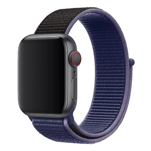 Ремінець iLoungeMax Sport Loop Midnight Blue/Black для Apple Watch 45mm 44mm | 42mm Series  OEM  - Фото 1