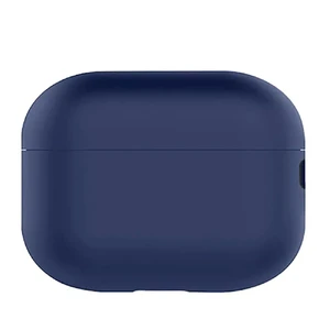 Силиконовый чехол с ремешком iLoungeMax Dark Blue для AirPods Pro 2 - Фото 2