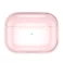Прозорий захисний чохол iLoungeMax Pink для AirPods Pro 2  - Фото 1