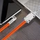 Поворотный зарядный кабель iLoungeMax Super Fast Charger Cable USB to Lightning 120W Orange 1m - Фото 2