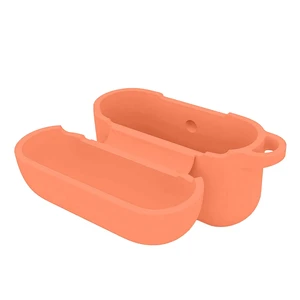 Чохол із карабіном iLoungeMax TPU Case Peach для AirPods Pro - Фото 2