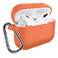 Чехол с карабином iLoungeMax TPU Case Peach для AirPods Pro  - Фото 1