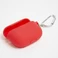 Силиконовый чехол с карабином iLoungeMax TPU Case Red для AirPods 3 - Фото 2