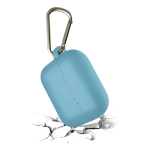 Чохол із карабіном iLoungeMax TPU Case Sea Blue для AirPods Pro - Фото 3