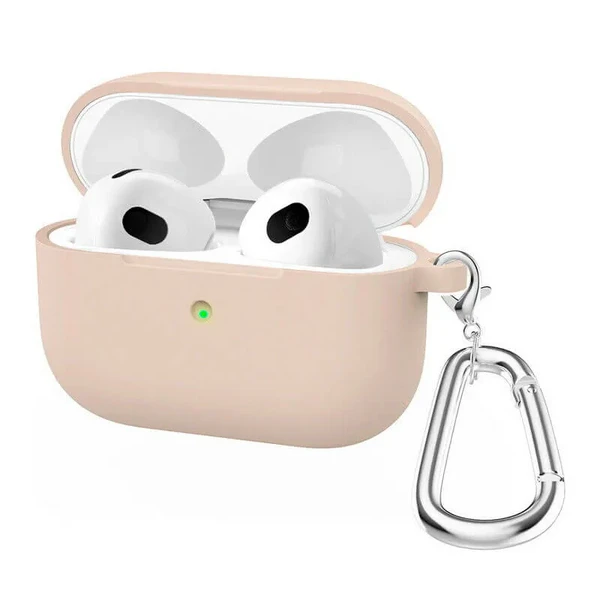 Силіконовий чохол з карабіном iLoungeMax TPU Case Silt для AirPods 3 у Вінниці