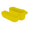 Чехол с карабином iLoungeMax TPU Case Yellow для AirPods Pro - Фото 2