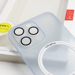 Ультратонкий чехол iLoungeMax Ultrathin MagSafe Case Blue для iPhone 13 Pro Max - Фото 4