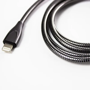 Металлический кабель iLoungeMax USB Type-A to Lightning Metal 2.4A 1m для iPhone | iPad | iPod - Фото 6