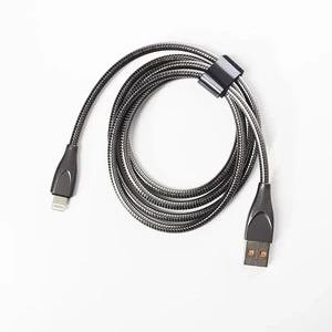 Металлический кабель iLoungeMax USB Type-A to Lightning Metal 2.4A 1m для iPhone | iPad | iPod - Фото 4