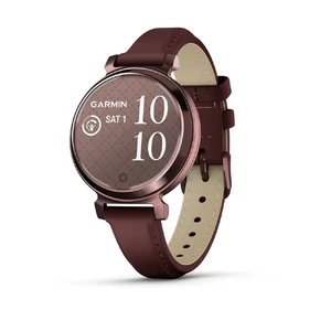 Смарт-часы Garmin Lily 2 Classic Dark Bronze с кожаным ремешком Mulberry Leather Band 010-02839-03 - Фото 1