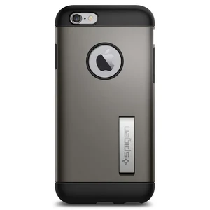 Чехол Spigen Slim Armor Gunmetal для iPhone 6 | 6s - Фото 3
