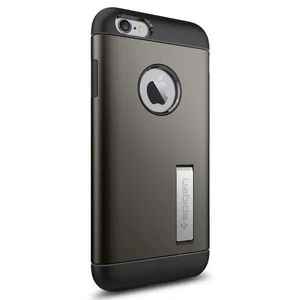 Чехол Spigen Slim Armor Gunmetal для iPhone 6 | 6s - Фото 2