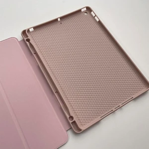 Чехол с держателем для стилуса для iPad 9 | 8 | 7 10.2" (2021 | 2020 | 2019) iLoungeMax Protective Smart Cover Rose Gold - Фото 5