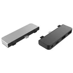 Хаб USB-C (адаптер) HyperDrive 4в1 4K30Hz HDMI Space Gray для iPad Pro | Air | mini | MacBook Air M1 - Фото 3