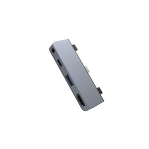Хаб (адаптер) HyperDrive 4-in-1 USB-C 4K30Hz HDMI Hub для iPad Pro | Air | mini Silver