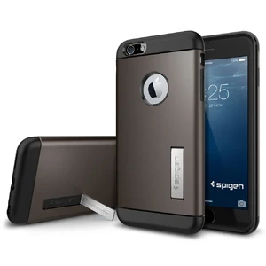 Чохол Spigen Slim Armor Gunmetal для iPhone 6 Plus | 6s Plus - Фото 4