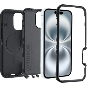 Противоударный чехол Otterbox Defender Series Pro MagSafe Black для iPhone 16 - Фото 4