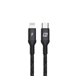 Зарядний кабель для iPhone Momax Elite Link Lightning to Type-C 0.3m Black