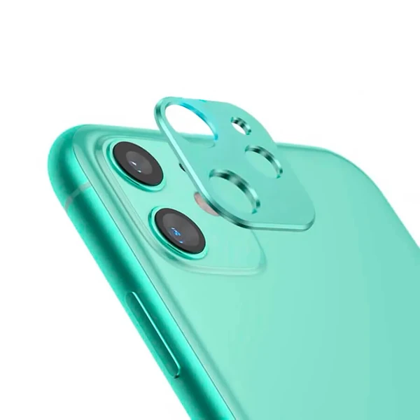 Зелена захисна рамка для камери iPhone 11 iLoungeMax Metal Lens у Вінниці